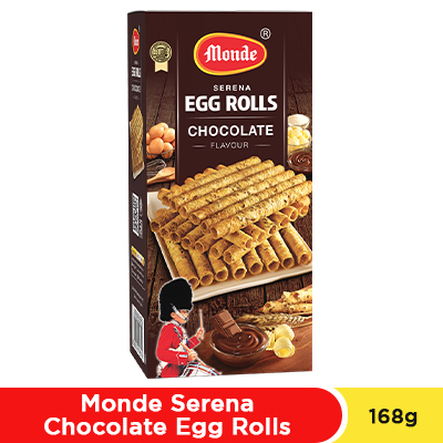 Monde Serena Chocolate Egg Roll 168 gr 