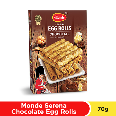 Monde Serena Chocolate Egg Roll 70 gr 