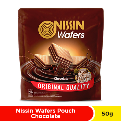 Nissin Wafers Pouch Chocolate 50 gr
