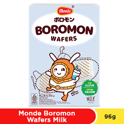 monde Boromon Wafers Strawberry Milk 96 gr 