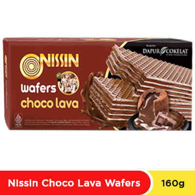 Nissin Choco Lava Wafers 160 gr