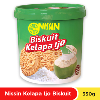 Nissin Kelapa Ijo Biskuit 350 gr