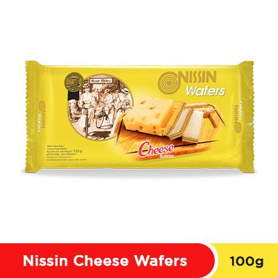 Nissin Cheese Wafers 100 gr