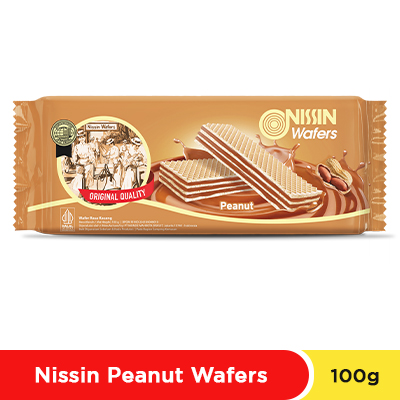 Nissin Peanut Wafers 100 gr