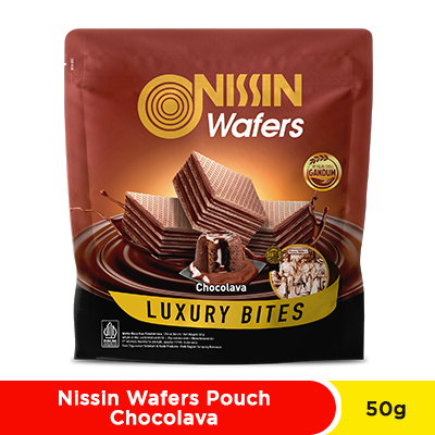 Nissin Wafers Pouch Choco Lava 50 gr