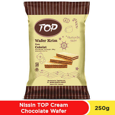 TOP Cream Chocolate Wafer 250 gr