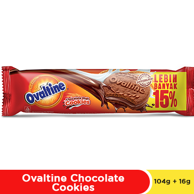 Ovaltine Chocolate Cookies 104 gr + 16 gr 