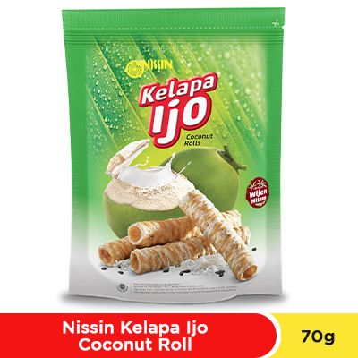 Nissin Kelapa Ijo Coconut Roll 70 gr 