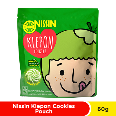 Nissin Klepon Cookies Pouch 60 gr