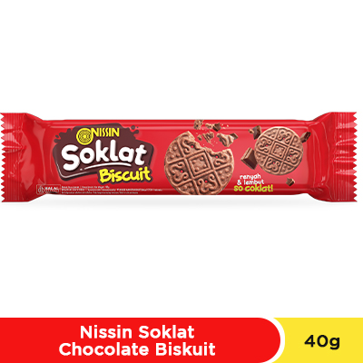 Nissin Soklat Chocolate Biskuit 40 gr